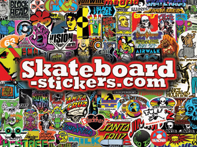 Skateboard Stickers on Vintage Skateboard Stickers  Conatct Him Via Skateboard Stickers Com