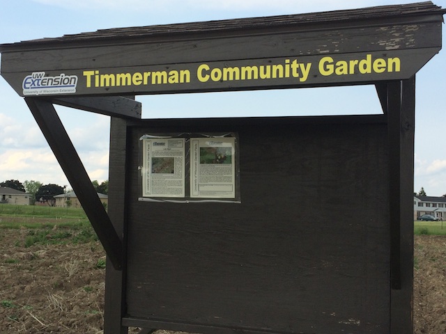 The Timmerman Community Garden in Valhalla.