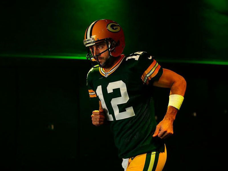 aaron rodgers jersey small