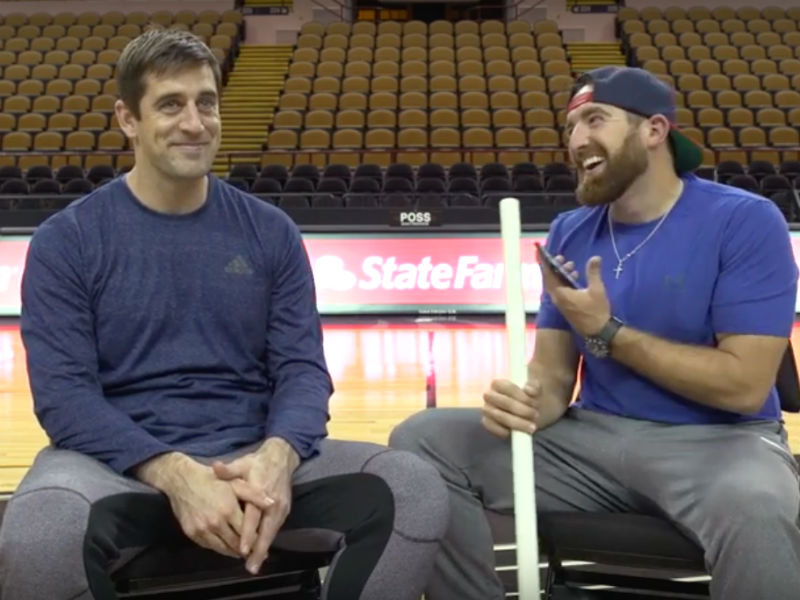 The Bird Watch: Packers' Aaron Rodgers is Dude Perfect