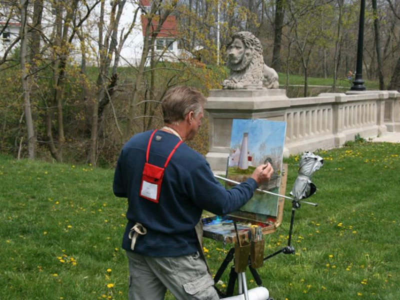 Art in the City Plein Air MKE outdoor painting