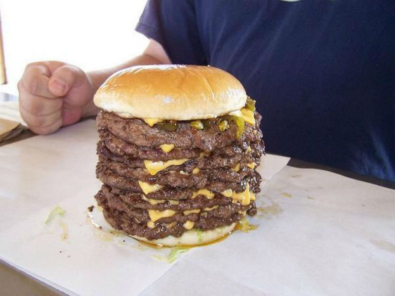 Locals take on Cheeseburger Challenge