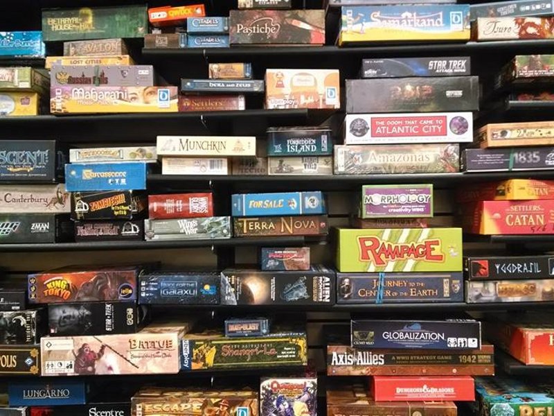 board games, cards and puzzles 