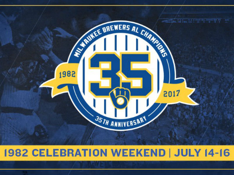 Brewers' 1982 AL Championship team to reunite July 14-16 in Milwaukee