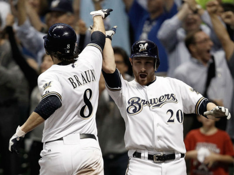 City of Brotherly Love: Brewers' bash bros, Braun and Lucroy, own Philly