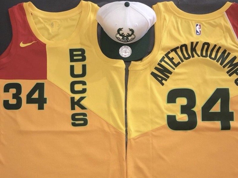 milwaukee bucks uniforms 2019