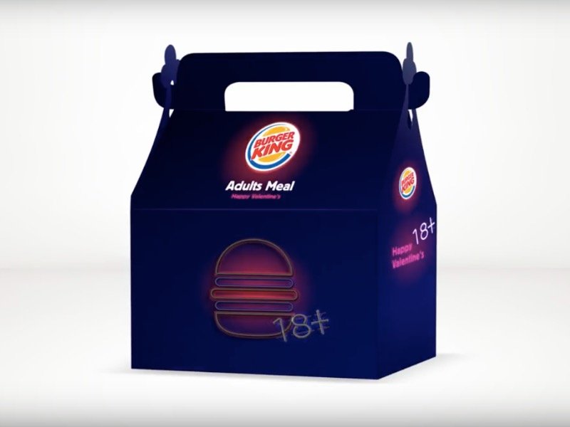 For Valentines Day Burger King Serves Up Burgers With A Side Of Sex Toys