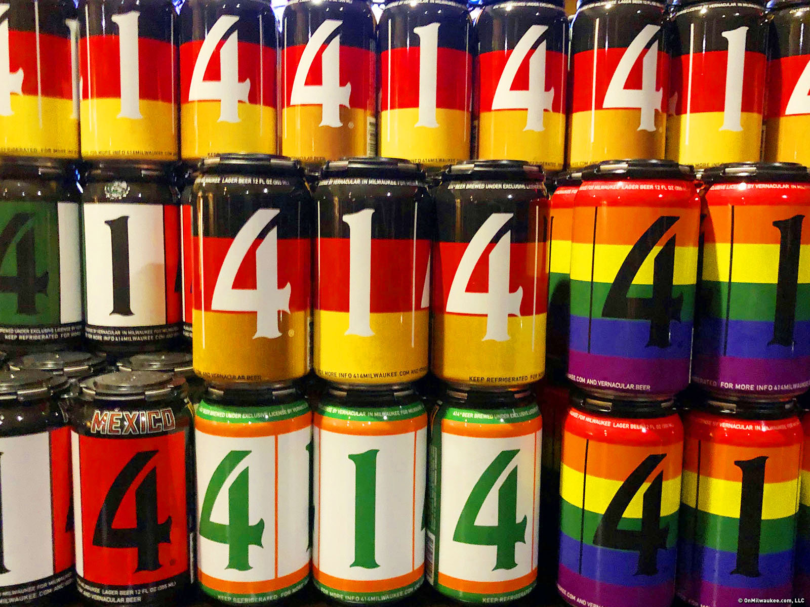 New 414 beer cans salute America, the Bucks and the Brewers - 414 Milwaukee