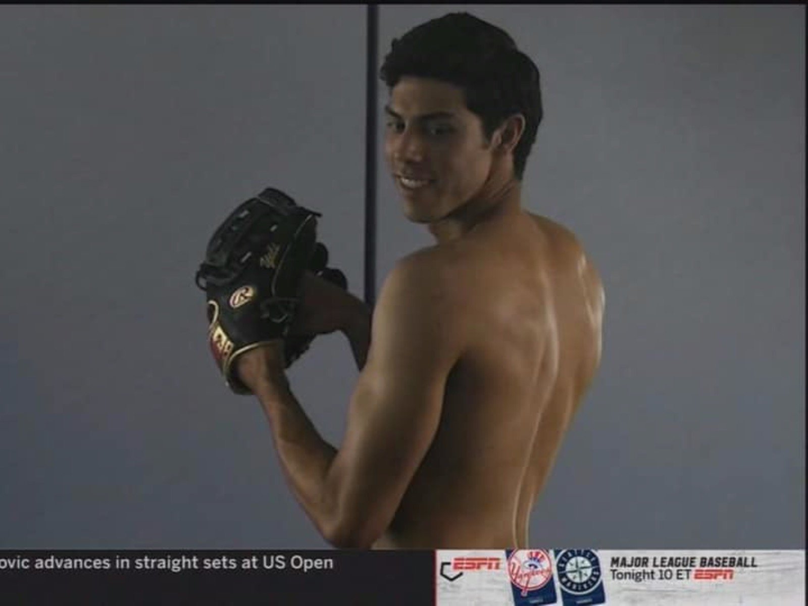 Christian Yelich's clothes are going, going, gone for ESPN Magazine's Body  Issue