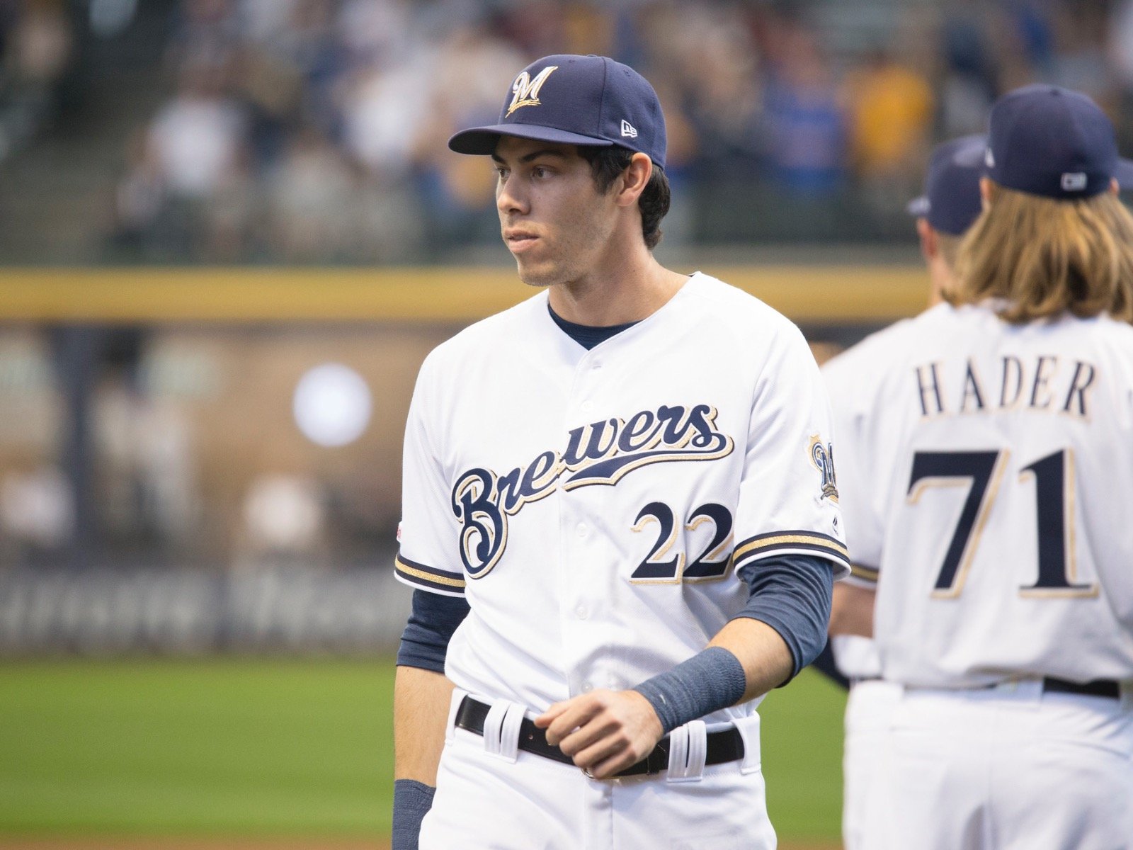 Christian Yelich Will Miss The Remainder Of The Season After Fracturing His  Knee