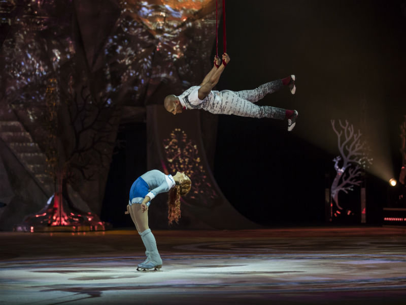 Cirque du Soleil's first ice show dazzles with music, light and thrills