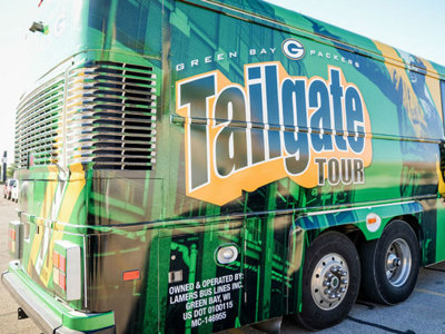 tailgate packers bay tour green milwaukee includes stop april onmilwaukee articles playoff printer gets local screen fun