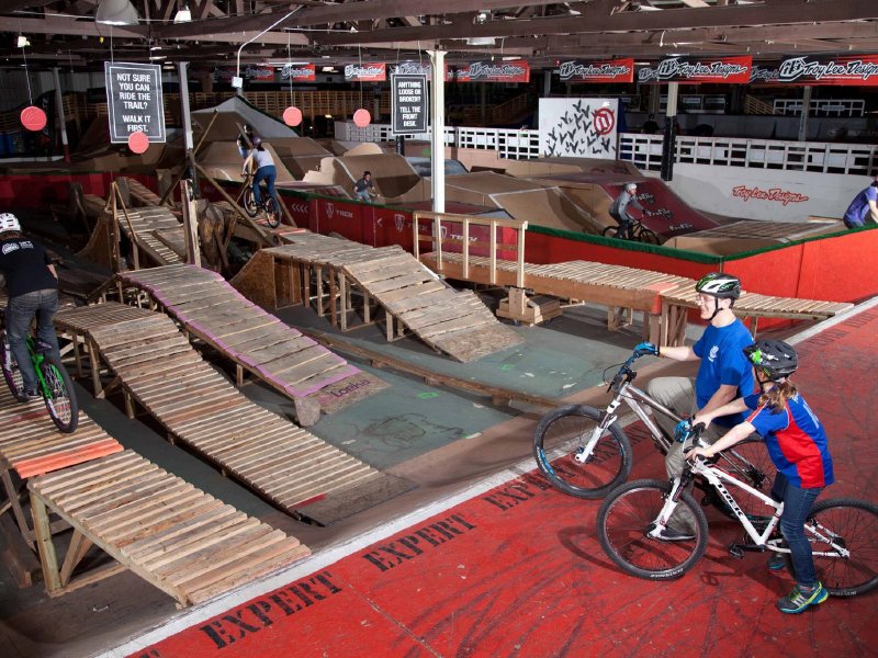 Ray's indoor mountain on sale bike park