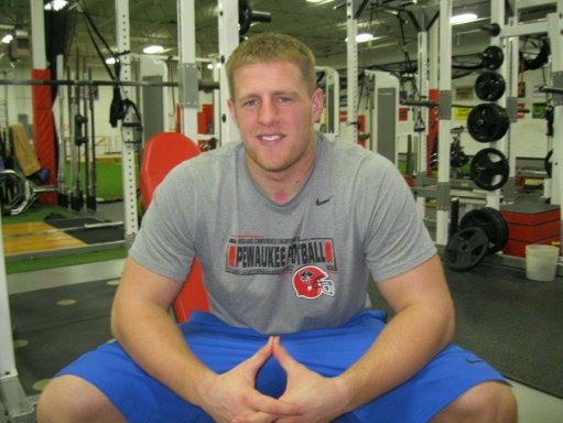 J.J. Watt Is Pretty Fly For A Big Guy 