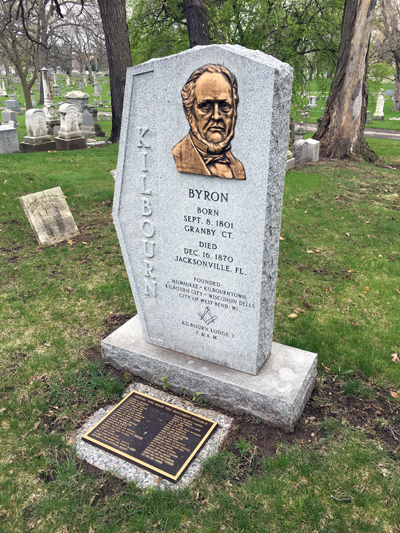 Kilbourn’s gravestone in Milwaukee.