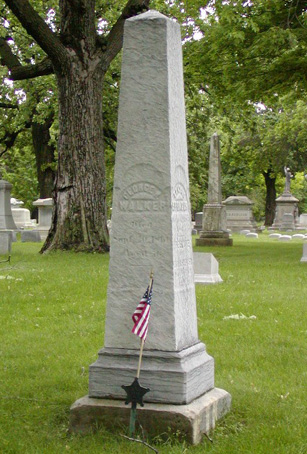 George H. Walker grave. Photo: Michelle Woodham