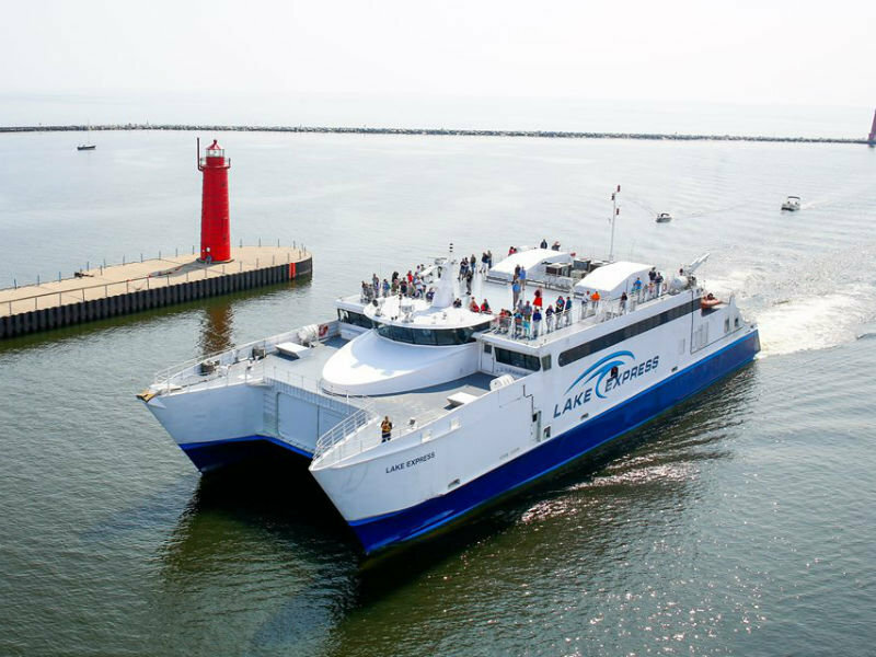 Lake Express Ferry celebrates the anniversary of its maiden voyage today