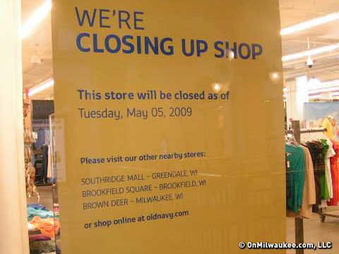Old Navy at Shops of Grand Avenue closing May 5 - OnMilwaukee
