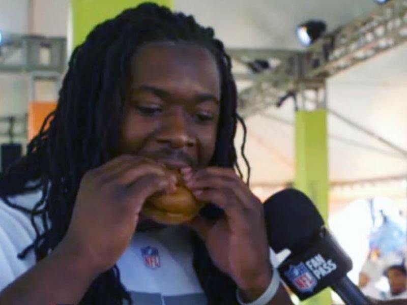 Looks Like Eddie Lacy Has Been Staying Away From That China Food