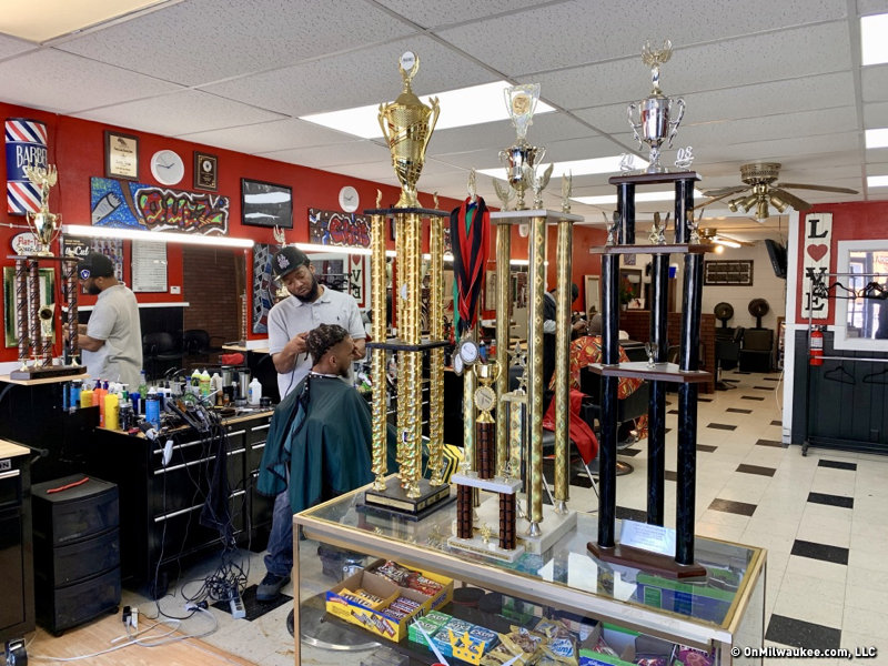 North Side Barber Serves Community Showcases Skills On