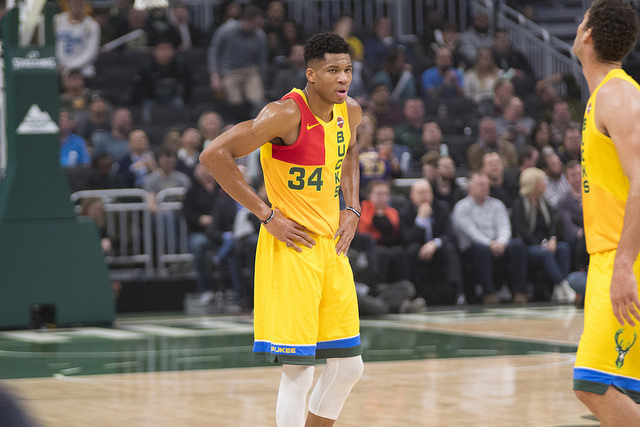 10 photos of the Bucks' new City Edition uniforms on the court