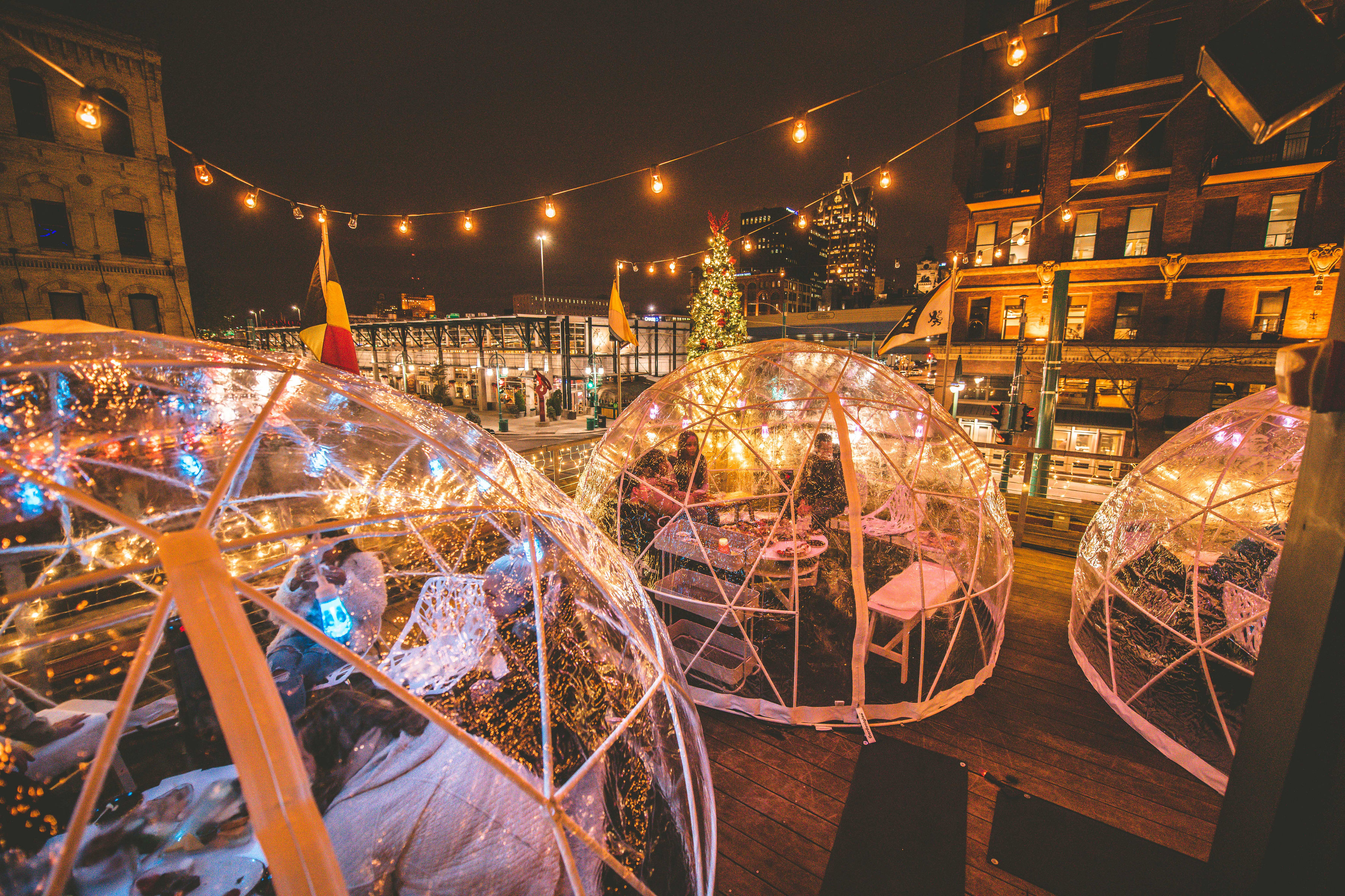Lux Domes return to Cafe Benelux, plus winter patios at Centraal & more