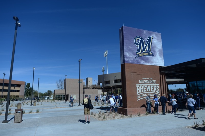 Milwaukee Brewers Spring Training 1998 - Inaugural Year Maryvale Arizona