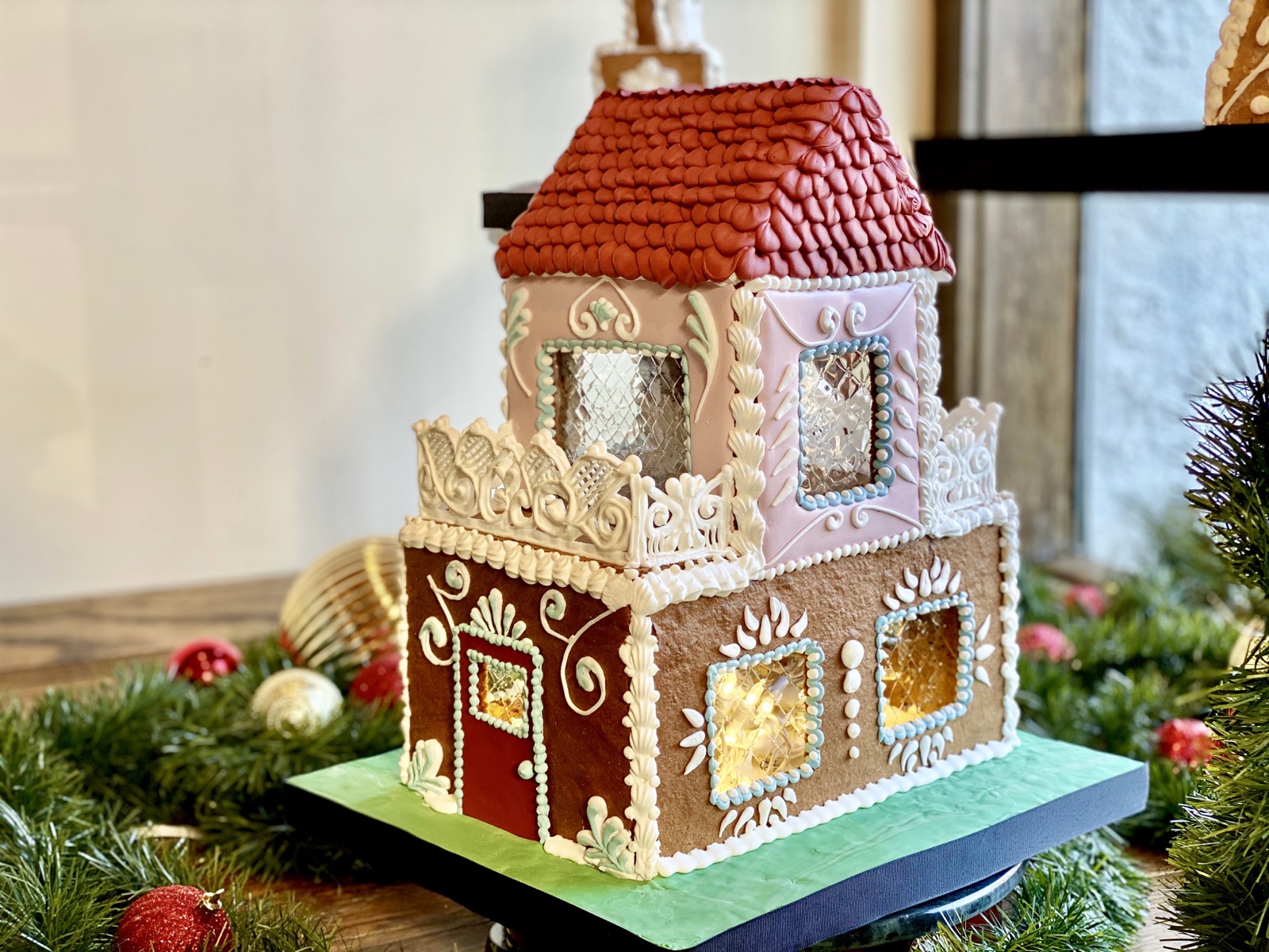 Whimsical Gingerbread Village Showcases Talents Of Local Pastry Chef