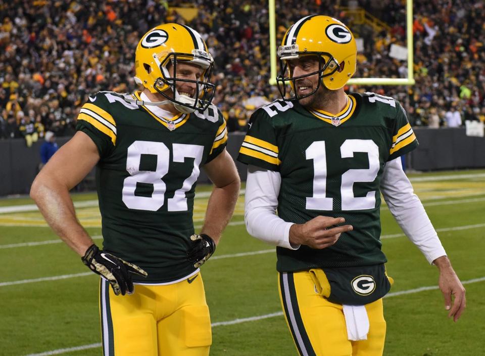 Green Bay Packers on X: #Packers Aaron Rodgers & Micah Hyde win NFC  player of the week awards. Read:    / X