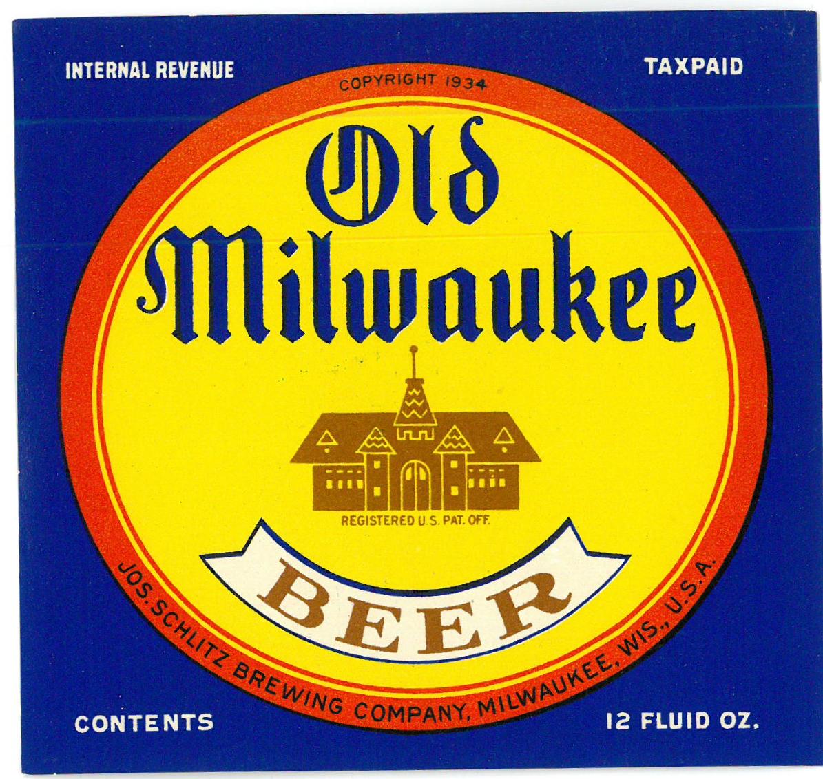 Lot of 5 1980's Old Milwaukee Beer/Light Beer coasters #135B Milwaukee Wi 