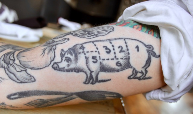 Dennis Cockell Tattoo Flash London Vintage Traditional Pork Chop Sheet  Artwork | eBay