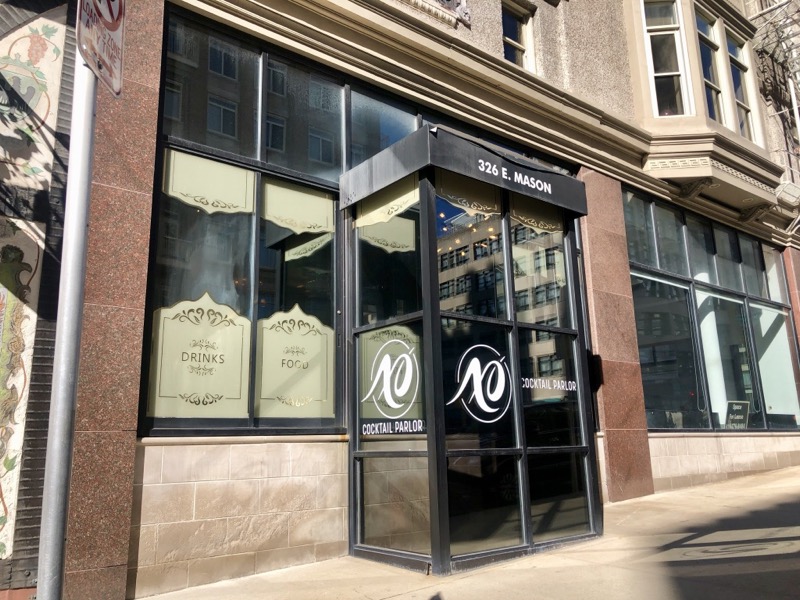 XO Cocktail Parlor will open softly this week on Mason Street