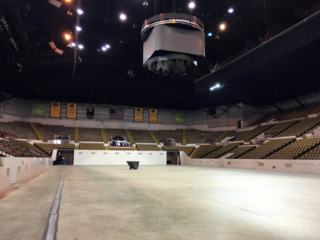 Admirals improvements beginning at UW-Milwaukee Panther Arena