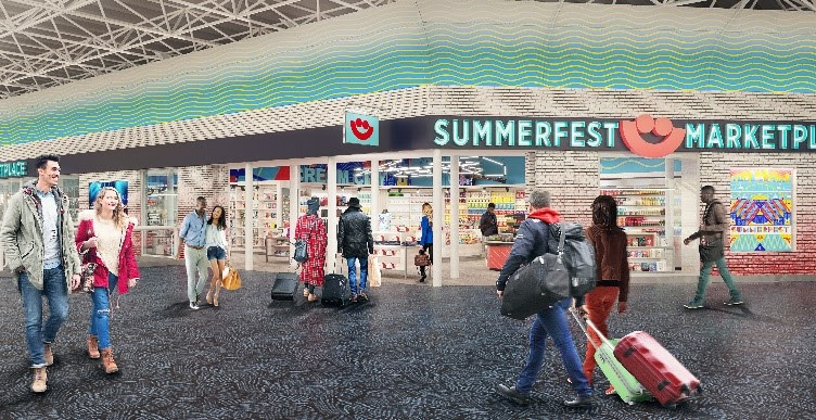 Milwaukee Mitchell International Airport opens Summerfest Marketplace