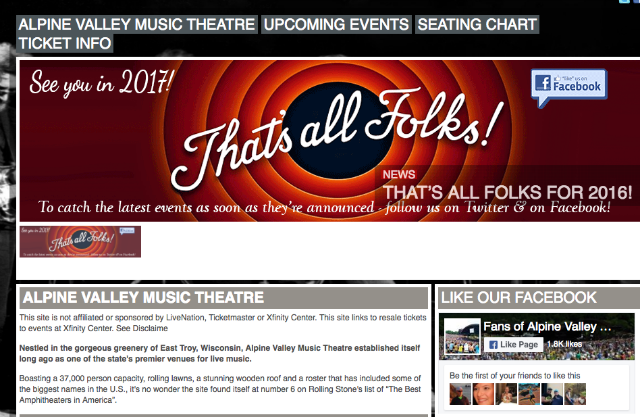 Alpine Valley Music Theatre - All You Need to Know BEFORE You Go