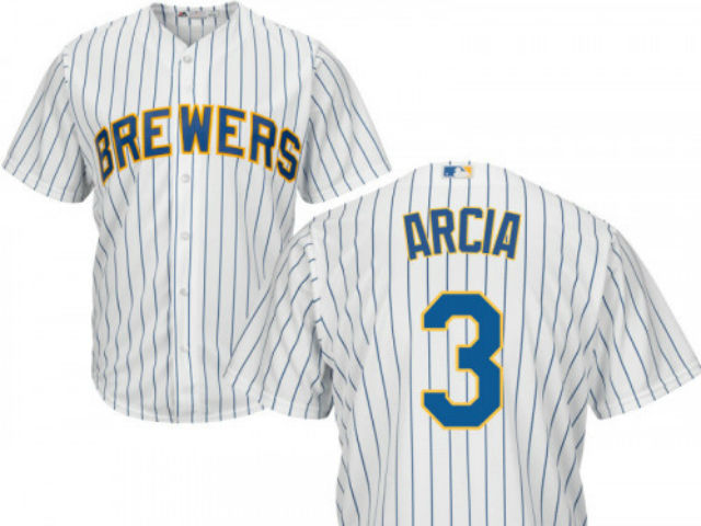 Majestic, Shirts, Gallardo Milwaukee Brewers Brew Crew Jersey