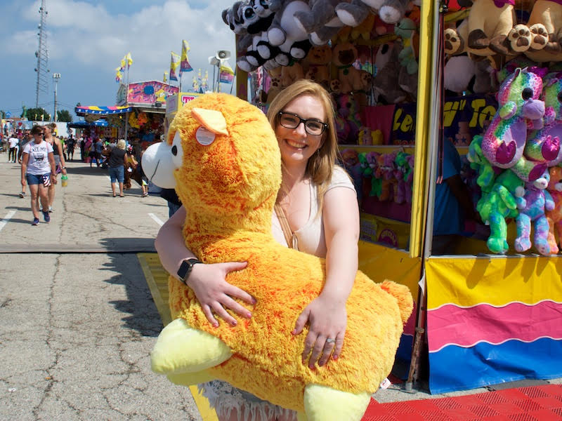 carnival llama stuffed animal