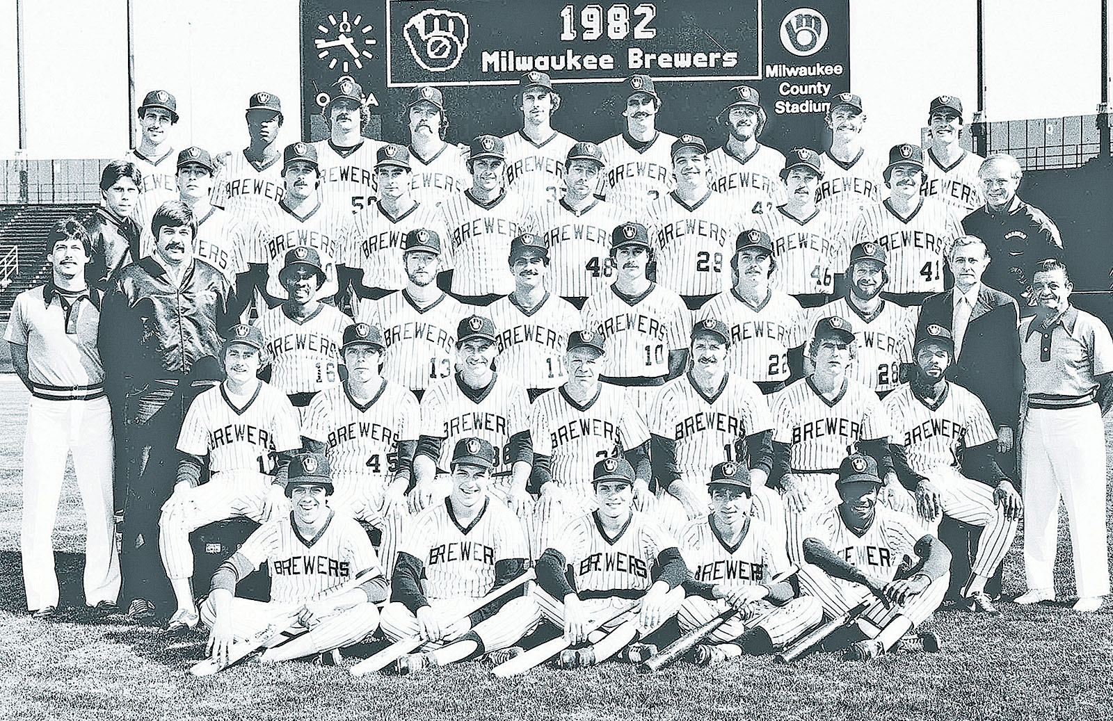 The actual age of the '82 Brewers - in 1982