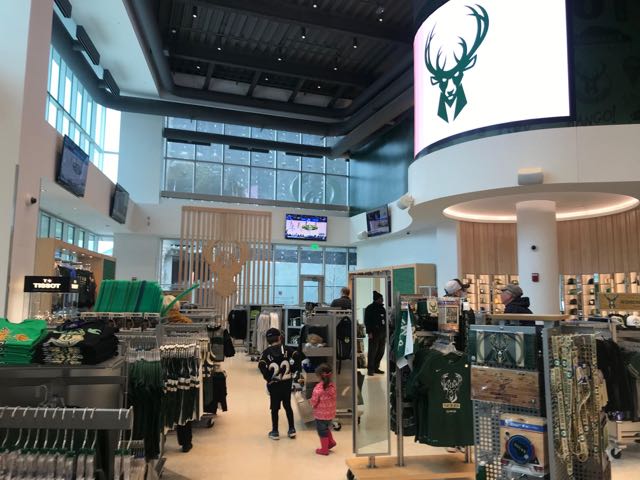 Milwaukee Bucks open new shop as retail business explodes