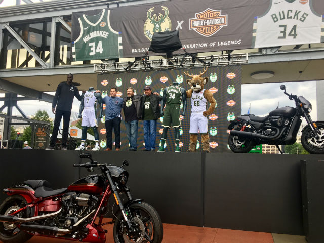 Milwaukee Bucks game jerseys to feature Harley-Davidson advertising patch  starting in 2017-'18