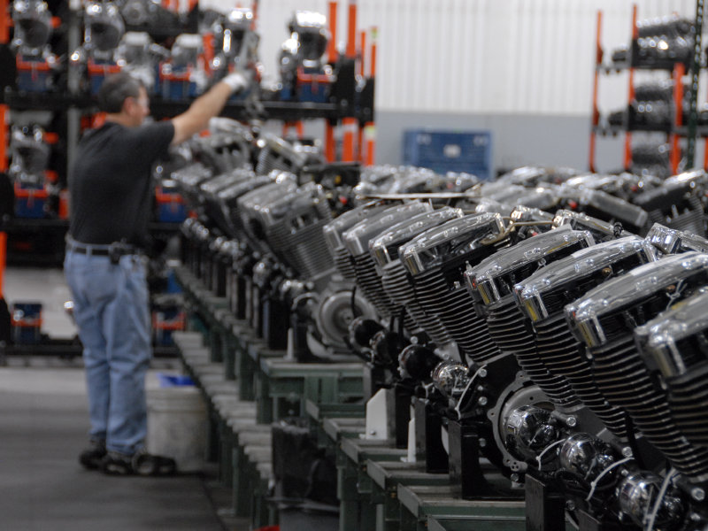 harley davidson assembly plants