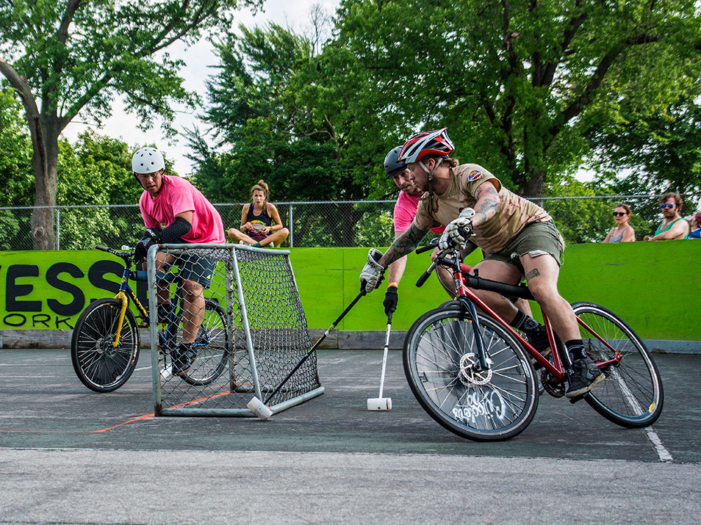 The North American Hardcourt Bike Polo Championship arrives this