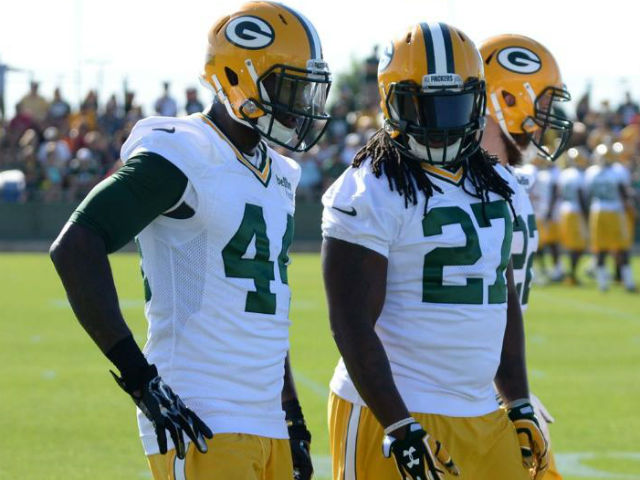 Green Bay Packers running back Eddie Lacy got hooked up fat by