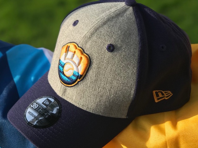 Our logo looks good on every hat, but - Milwaukee Brewers