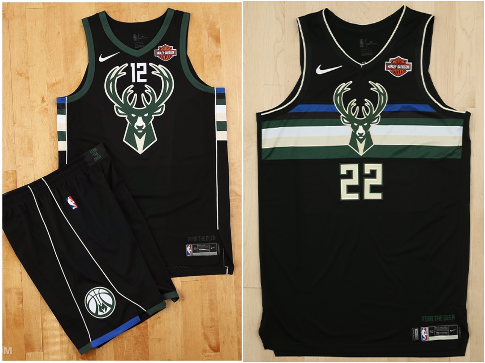 The Bucks will wear these MECCA-inspired jerseys 12 times this season