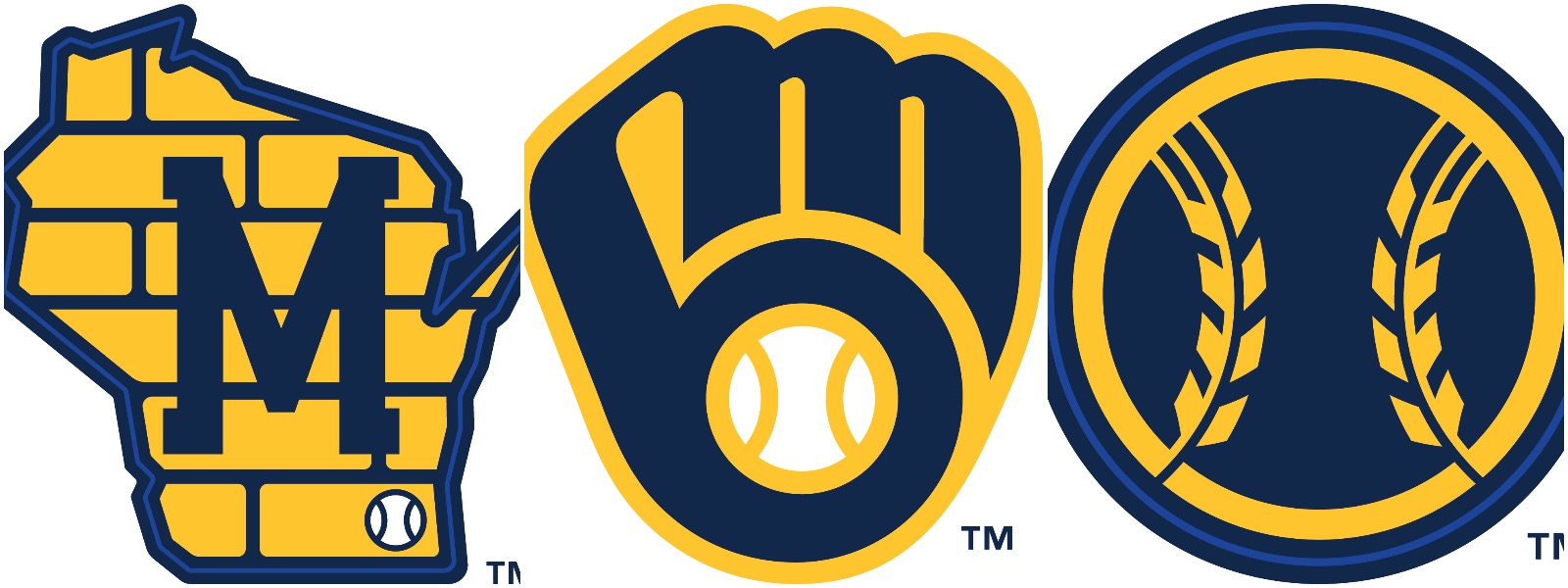 Milwaukee Brewers unveil new uniforms, revamped ball-in-glove logo