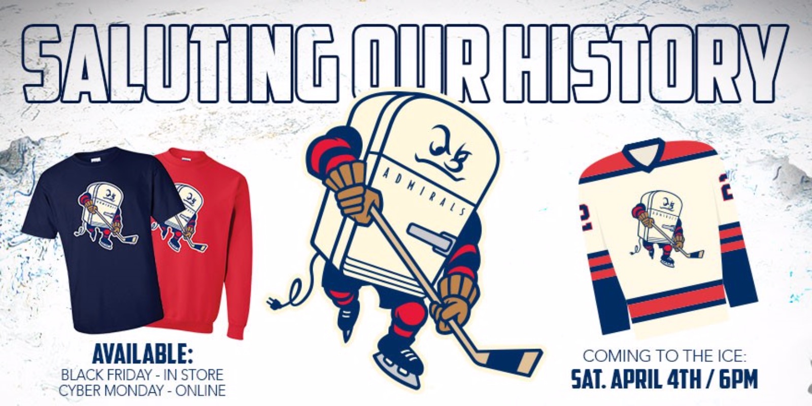 Milwaukee Admirals Faux It Back to the 1960s for New Logo – SportsLogos.Net  News