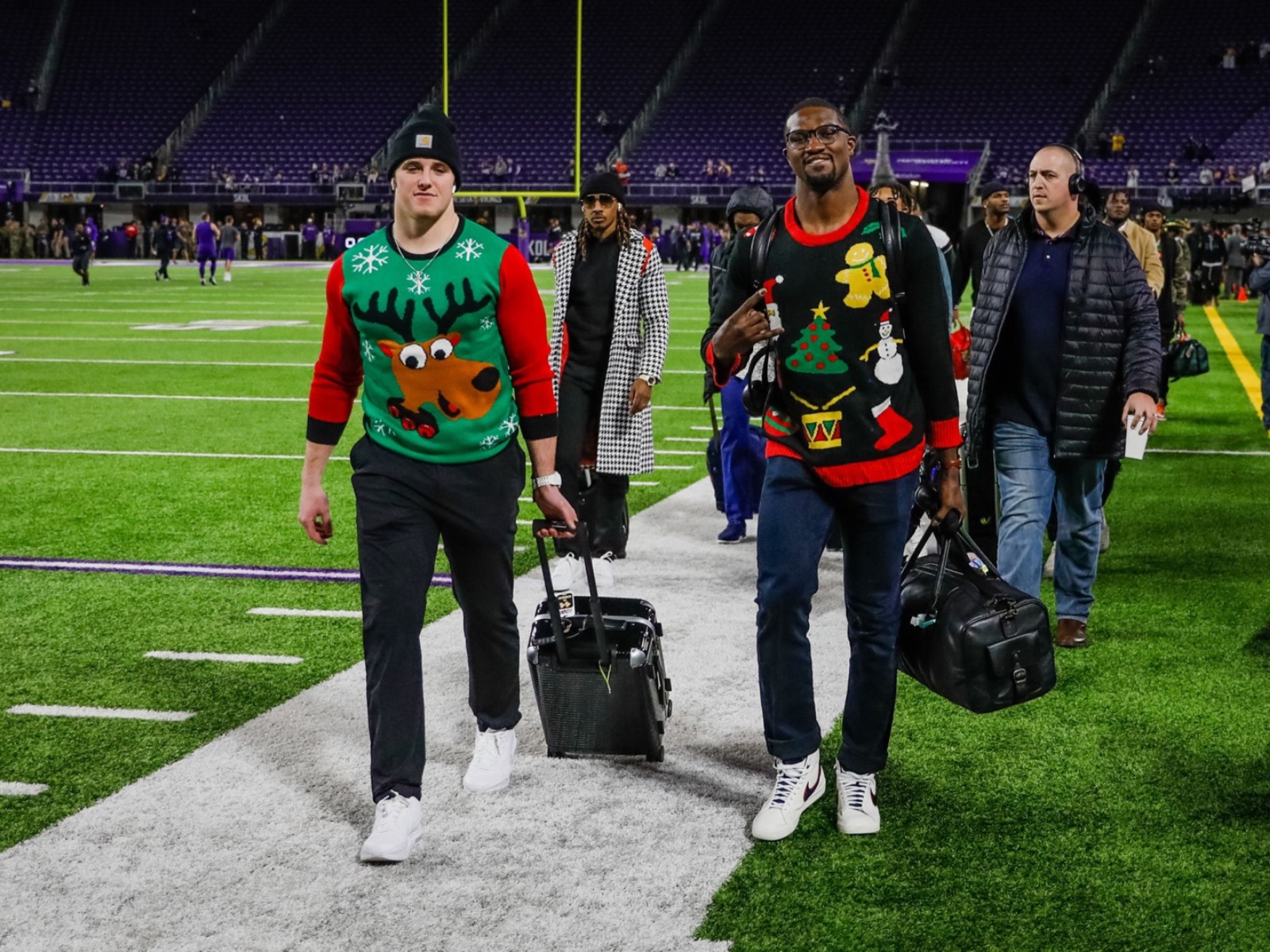 Rams' Ugly Christmas Sweater - Turf Show Times