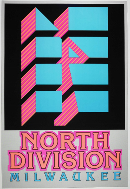 North Point Neighborhood Poster by Jan Kotowicz