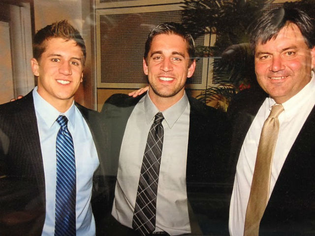 How tall is Aaron Rodgers? NFL star's delayed growth spurt nearly made him  quit football